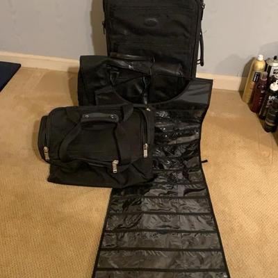 Luggage Bags & Hanging Jewelry Organizer 
