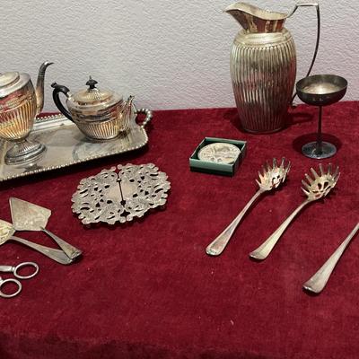 Beautiful Silver Plate Serving Pieces