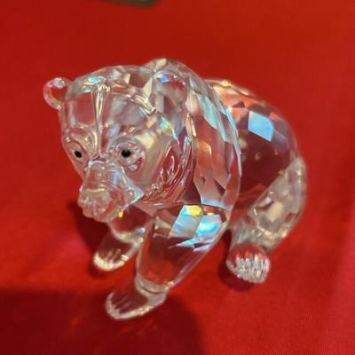 Swarovski crystal larger bear