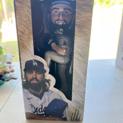 Dodger bobble head dolls...