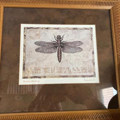 "Z-GALLERY" DECORATIVE FRAMED ART.