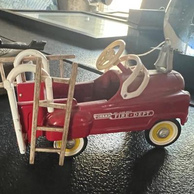 model toy fire truck...