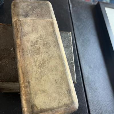 SILVER CIGAR CASE...