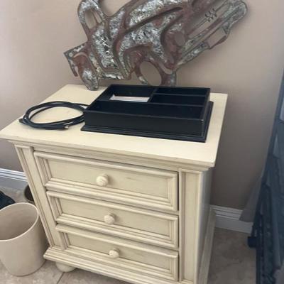 BEDSIDE TABLE.