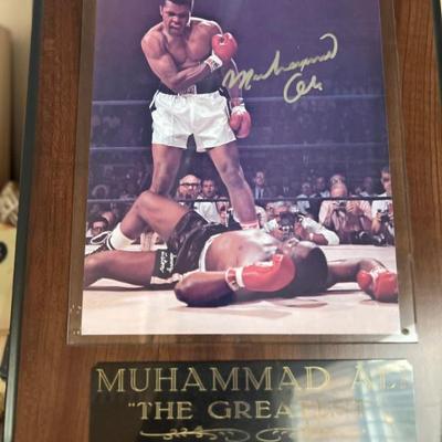 MUHAMMAD ALI SIGNED!