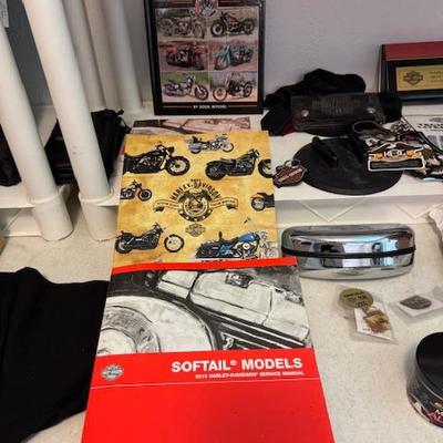 Harley catalogs and manuals