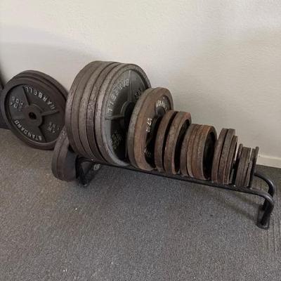 Weight plates and racks