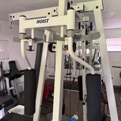Hoist multi-station exercise equipment