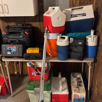 Coolers and jugs