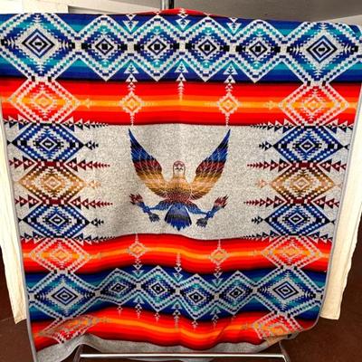 Beaver state blanket eagle seelatsee dedicated long house white swan