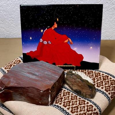 Rc gorman tile rock specimens