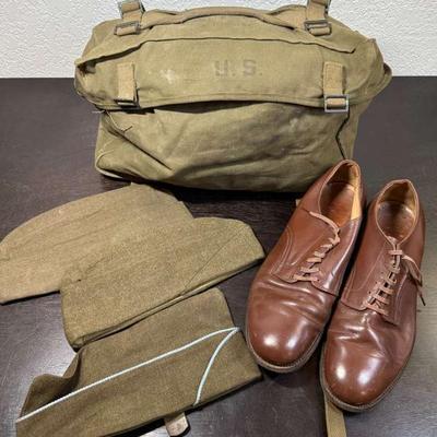 M 1945 cargo bag other uniform items