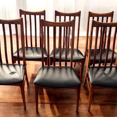 Six lane dining chairs