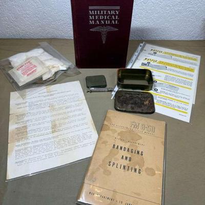 Ww2 ephemera medical theme