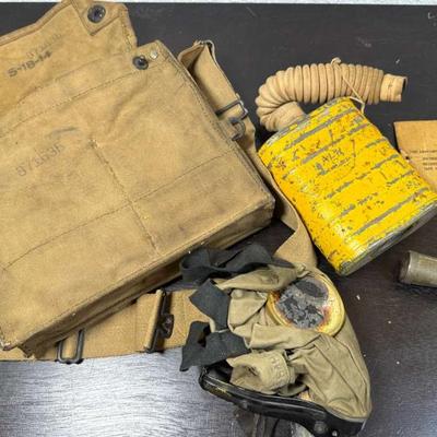 Ww1 era small box respirator gas mask