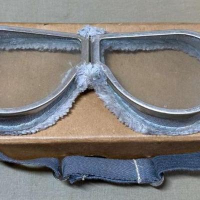 British ww2 dispatch rider driver goggles