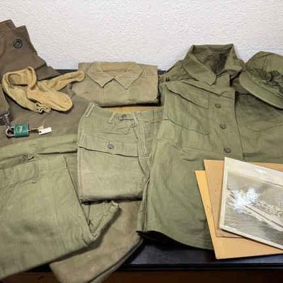 1950s us army duffel bag uniform