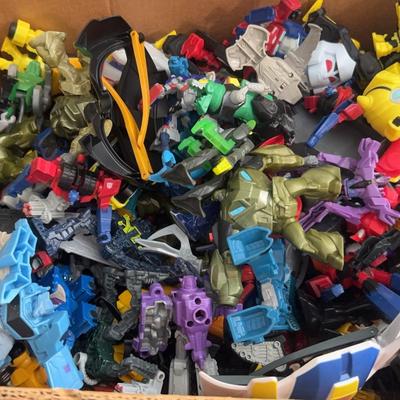 Mystery Lot of Transformers and Other Autobot Type Toys