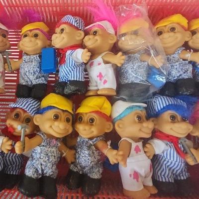 Vintage 6inch Russ Dolls: Contractors, Painters and Train Engineers