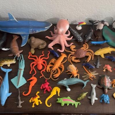 Ocean and Amphibian Toys (and a Few Insects)