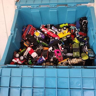 Mystery Tote of Metal Cars Hot Wheels, Matchbox and More