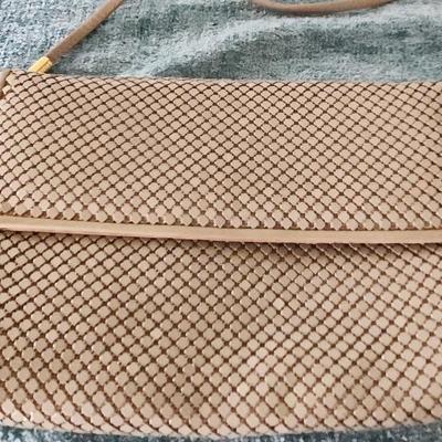 Vintage Whiting and Davis Shoulder Bag 