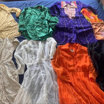 Vintage Women’s Sheer and Silk Clothing 