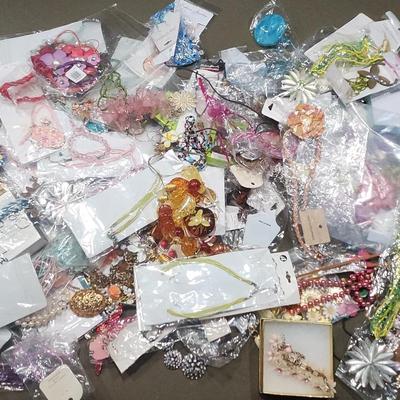 Mystery Lot of Over 100 Necklaces 