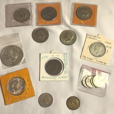 Coins From USA And Various Countries