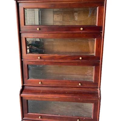 Vintage 4 Stack Barrister Bookcase