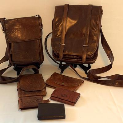 Leather Messenger Bags And Wallets