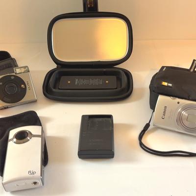 Canon Elph Cameras, Flip Video, Phone Sanitizer And Canon Battery Charger