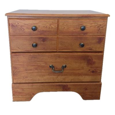 Pine Night Stand - 2 drawers 