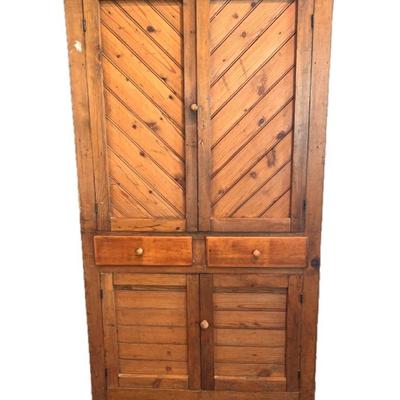 Antique Wooden Pie Safe