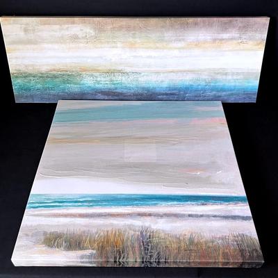 Abstract Beach Style Prints- Set of 2
