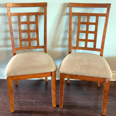 Two Dinning Room Chairs 