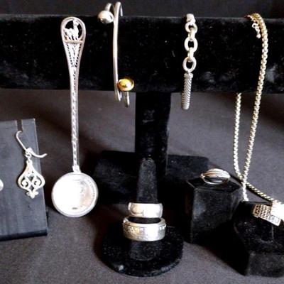 Current-cy Looks In Sterling And Alloy