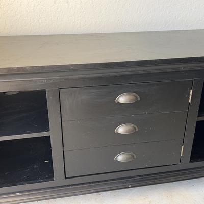 Black TV Cabinet 