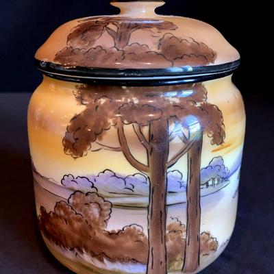 Noritake Tobacco Jar