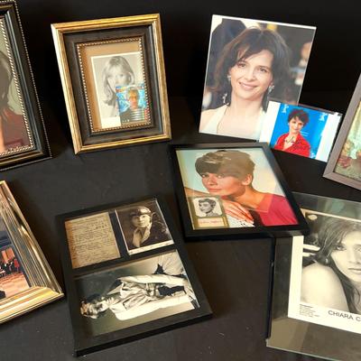 Signed Photographs And Photos Of Famous Actresses 