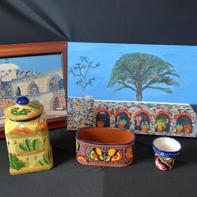 Hand Painted Mission Artwork 