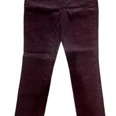Talbots Heritage Printed Velvet Pant Size 4P New With tags 