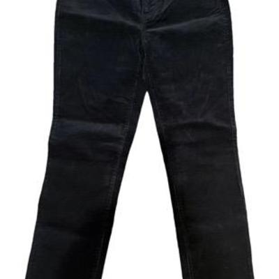 Talbots Black Corduroy Pant Size 4P New With Tags 