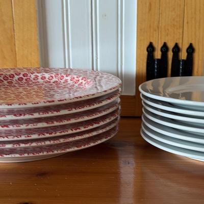 Red and White Kitchen Ware-"The Cellar" & "Mainstay"