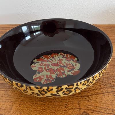 Very Vollbracht Bowl-Animal Print 