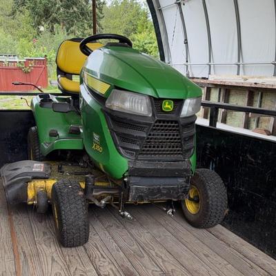 John Deere Riding Mower X350 464 Hours 