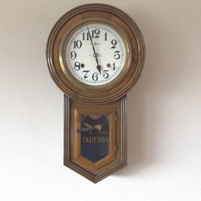 Imperial Quality Pendulum 8 Day Wall Clock