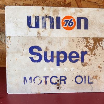 Union 76 Metal Sign