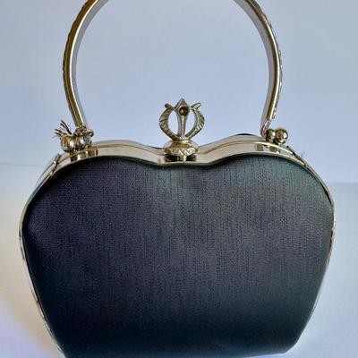 Black and silver hard case bag 