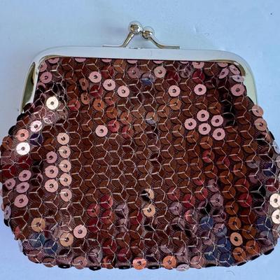 Ladies' coin purse (gold and copper)
